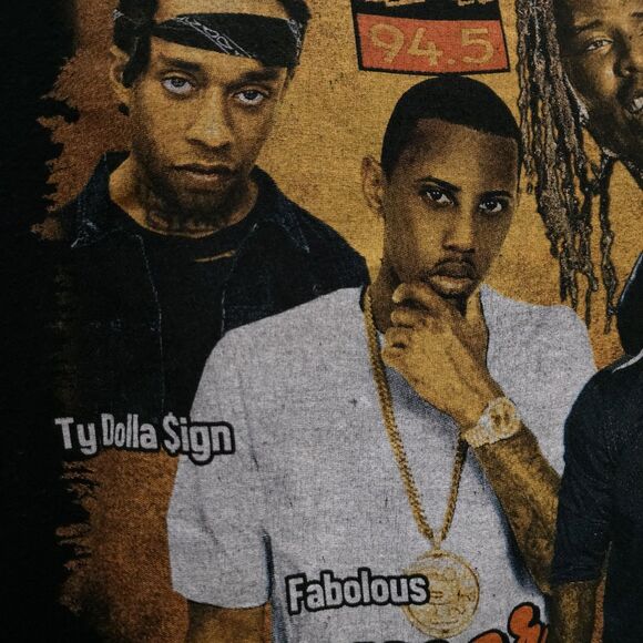Summer Jam Concert Tshirt SzM Tee Hip Hop Fetty Wap 50 Cent Dolla $ign Fabolous - Picture 9 of 16